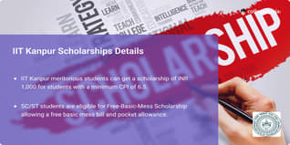IIT Kanpur Offering Scholarships for Students; Check Details Here